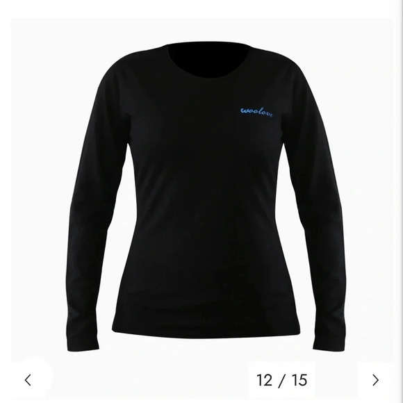 Woolove Women's 100% Merino Wool Base Layer Long  Sleeve Crew Neck Shirt 190 GSM - Picture 5 of 9